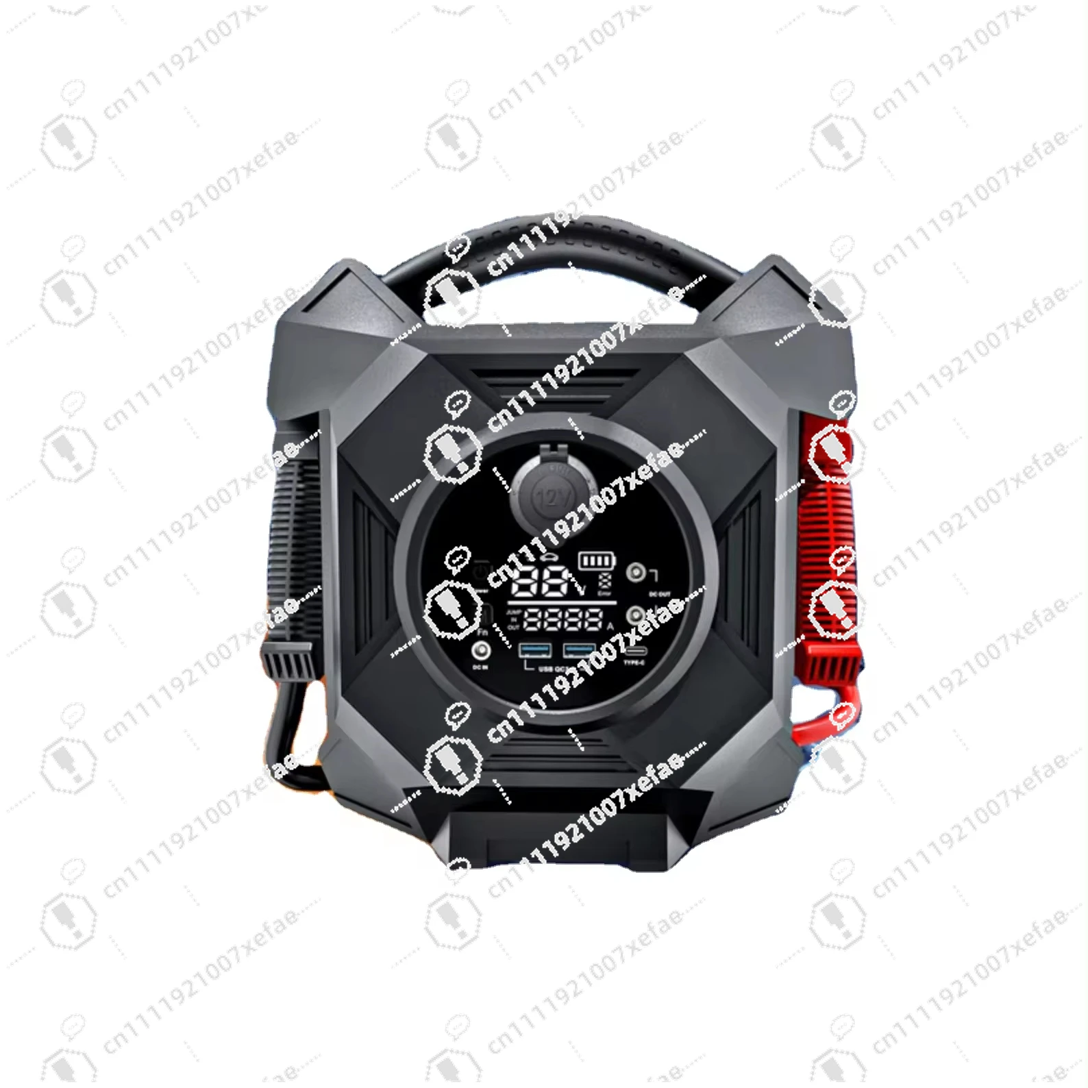 

HF797 High Power 64000 mAh Peak Current 6000A High Power Portable 12/24v Emergency Jump Starter