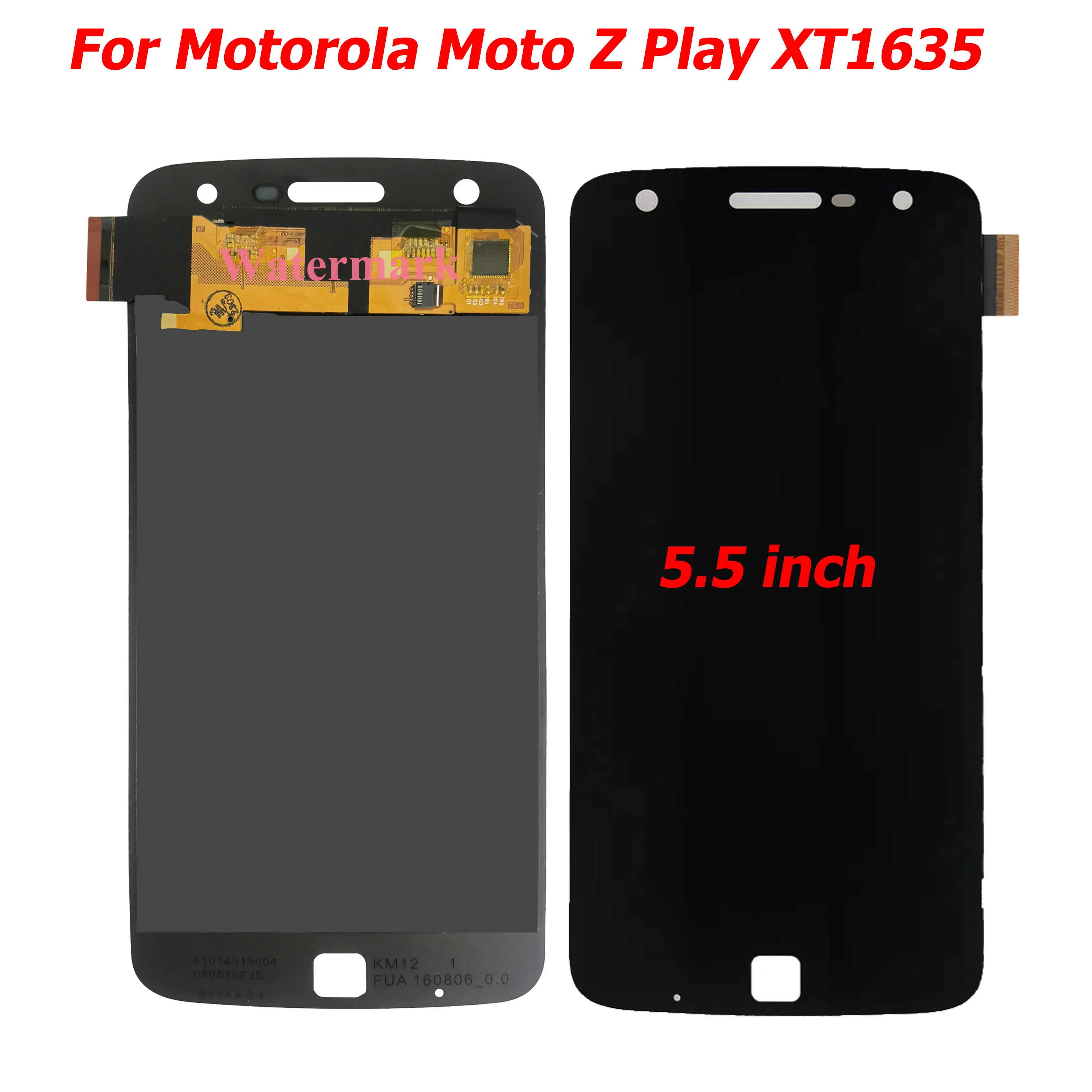 Tested LCD For Motorola Moto Z2 Play XT1710 Z3 Play XT1929 LCD Display Touch Screen Digitizer Assembly For MOTO Z Play XT1635