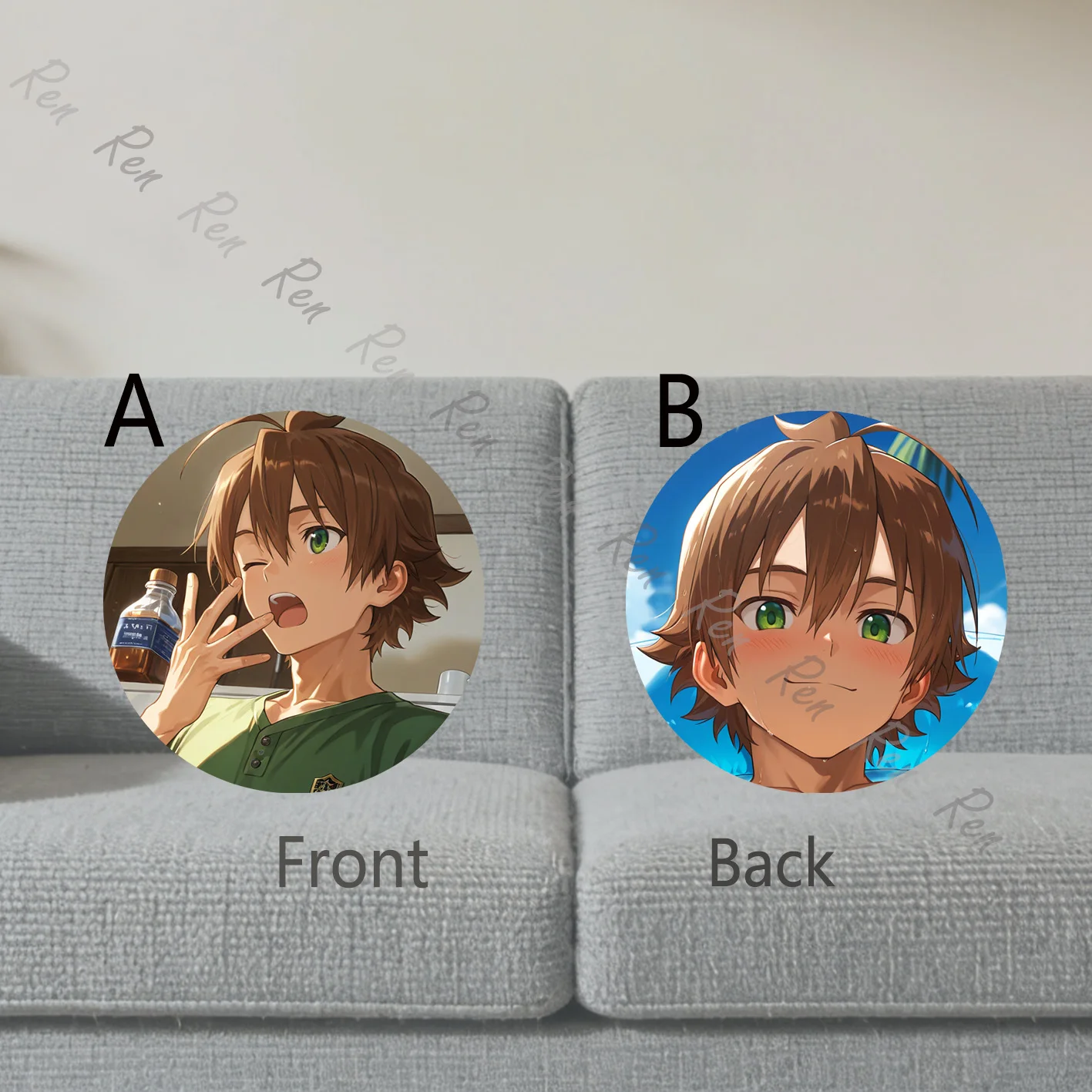 

Наволочка для подушки Dakimakura Anime Tatsumi, наволочка для диванной подушки с двусторонним принтом, 40X60 см