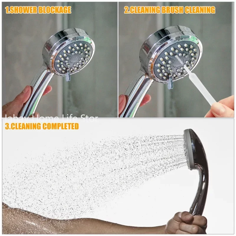 Bathroom Micro Nylon Brush Shower Head Anti-clogging Cleaning Brush Mobile Phone Hole Pore Gap Washing Tools Toilet Accessorie