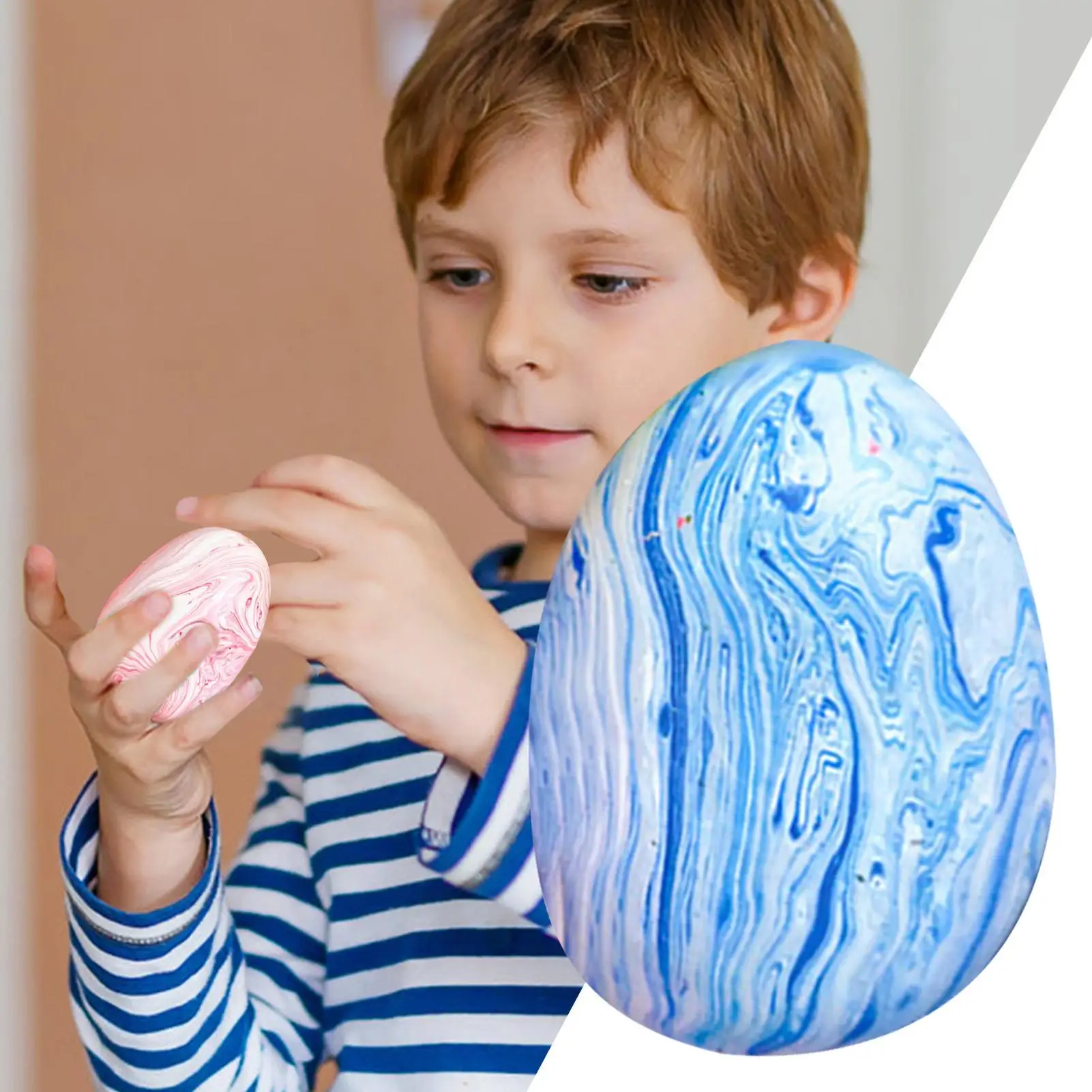 Squeeze Egg Toy Soft Silicone Slow Rebound Fun Balls Quiet Fidget Toys for Kids Adults Youth Teens Family Friends Offices Work