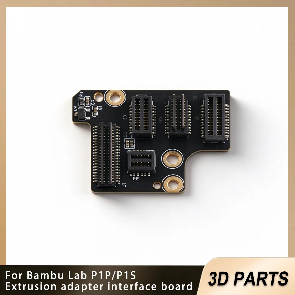 For Bambu Lab 3D Printer Accessories Extrusion Adapter Interface Board Suitable For P1P/P1S Replacement Parts