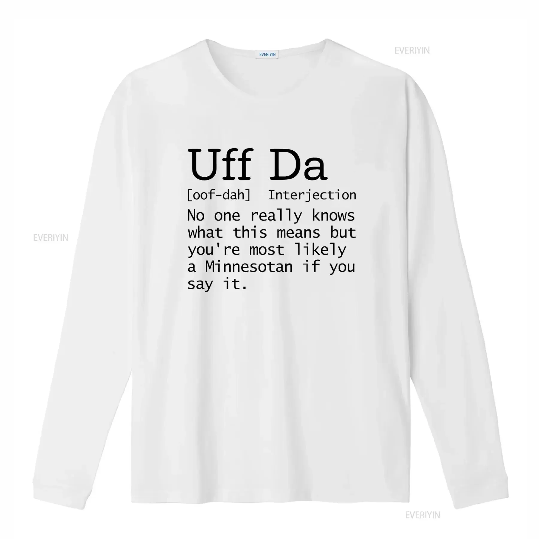 Uff Da Definition Funny Minnesota Minnesotan Scandinavian Norwegian T Shirt vintage Washed homme designer clothes Unisex