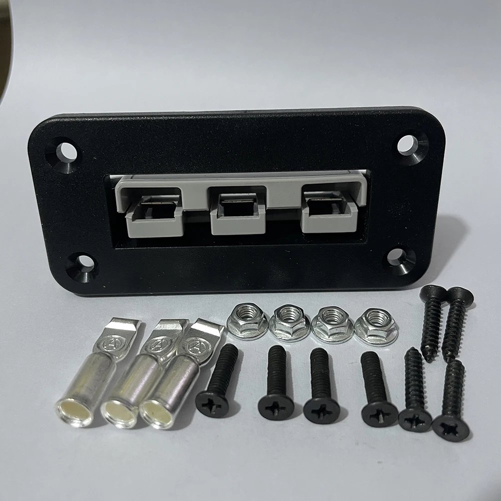 1/2set 50A konektor Plug untuk-Anderson colokan konektor Forklift DC 600V konektor daya tiga tiang UPS suku cadang steker