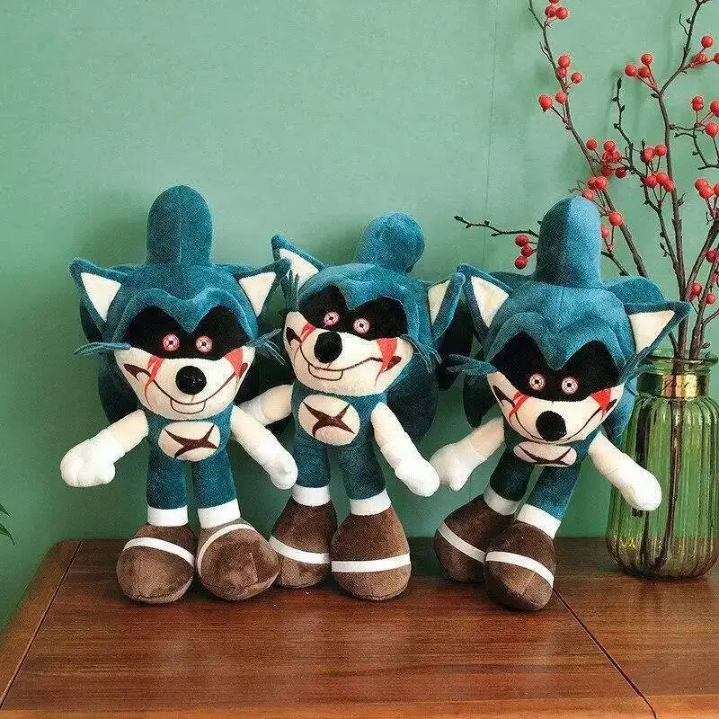 New Anime Dark Soni Supersonic Mouse Plush Doll Toy 40CM Cartoon Cute Soft Soni Fill Toy Periphery Room Decoration For Kid Gift view 3