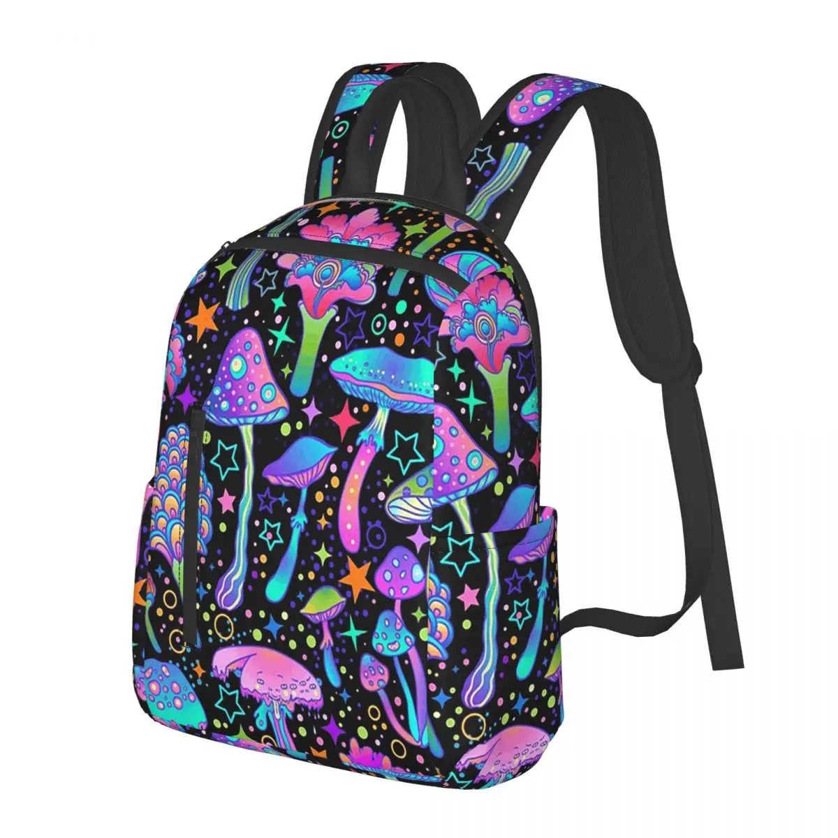

Рюкзак для студентов с принтом «Психоделические волшебные грибы»: школьный ранец, походный рюкзак, городской рюкзак для путешествий, модная сумка через плечо