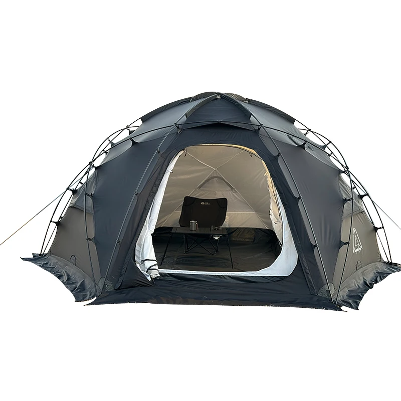 

Hiking Camping Tents 185 Solid Color Outdoor Waterproof Hemisphere Dome Tent Family Ball Car Rear Spherical Shelter Tent
