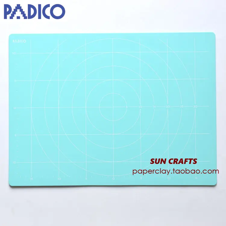 Everbright Store CLAY BOARD Clay Board, Clay Backing Board, Pretty Blue