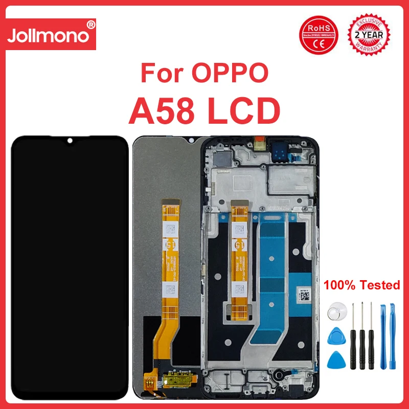 

Для OPPO A58 LCD дисплей PHJ110 с рамкой Фотоэлементы