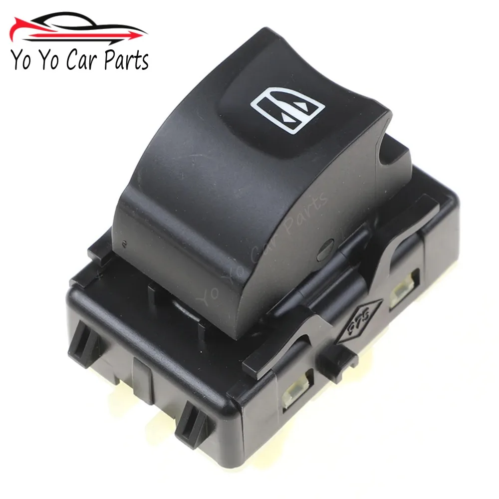 Botão Regulador de Controle de Vidro Elétrico Automotivo 254218614R 254217475R Para Dacia Lodgy Renault Captur Clio Talisman