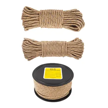 야간에도 쉽게 식별 가능한 캠핑 로프, 솔리드 브레이드 텐트 로프, 랜야드 가이라인, 야외 활동 하이킹 텐트 타프