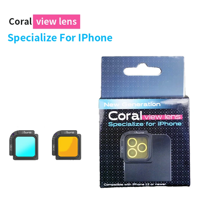 

Комплект линз Polyplab Smartphone Coral View, фильтр для съемки кораллов, для фотосъемки кораллов