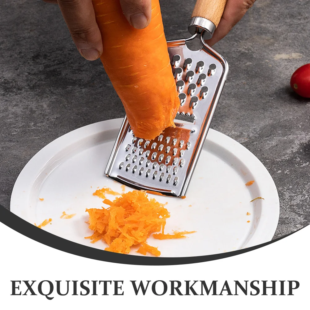 

3Pcs Manual Kitchen Grater Multi-Purpose Potato Carrot Cheese Slicer Cutter Stainless Steel Tool Stainless Steel Grater