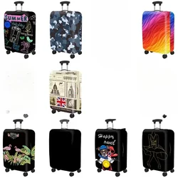 Dikke elastische wereldbagage beschermhoes rits pak voor 18-32 inch tas kofferhoezen trolley hoes reisaccessoires