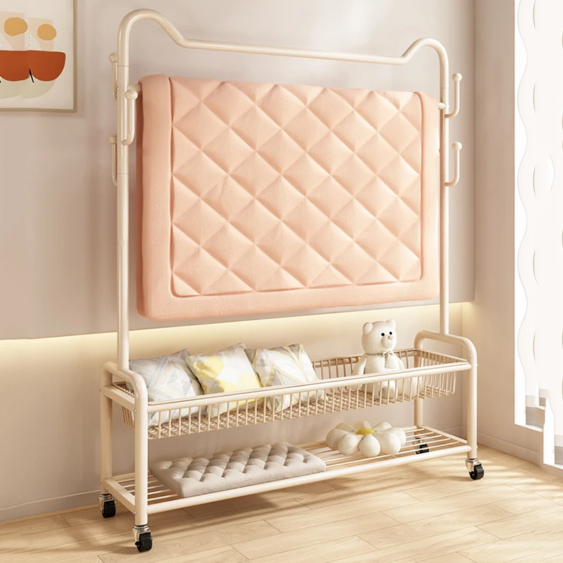 Drying Balcony Clothes Rack Basket Bedroom Storage Kids Room Clothes Rack Robust Beautiful Perchero De Pie Home Furniture