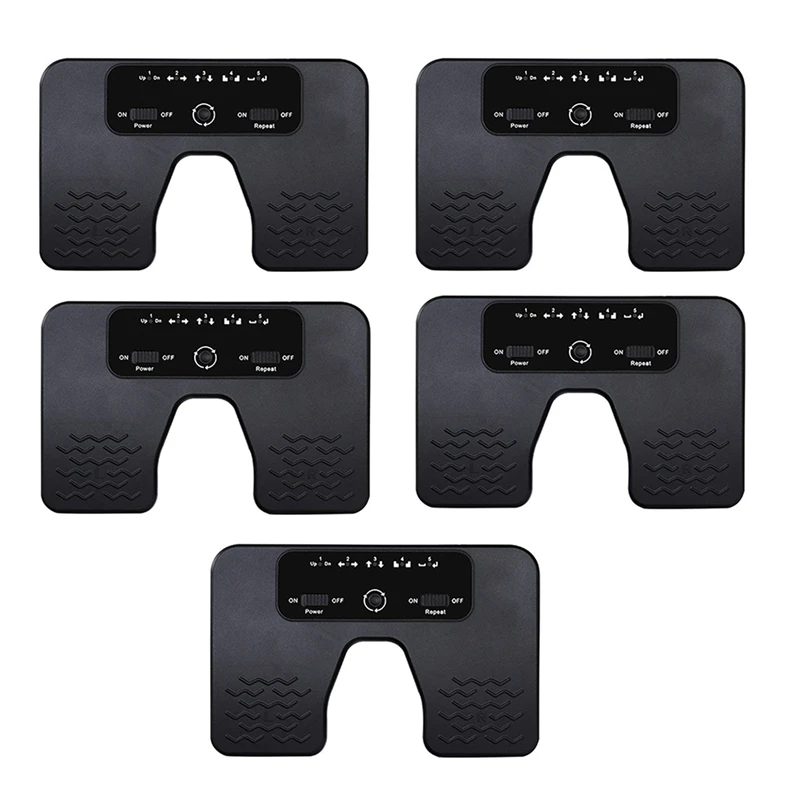 

5X Wireless Page Turner Pedal Music Foot Pedal For Guitar Violin Piano Music Sheet Flipping Musical Instrument-Black
