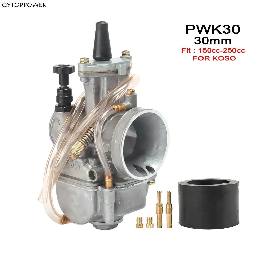 Motorcycle PWK 21 24 26 28 30 32 34mm Carburetor Carb For Maikuni PWK Parts Scooters With Power Jet Motorcycles ATV 125CC 150CC