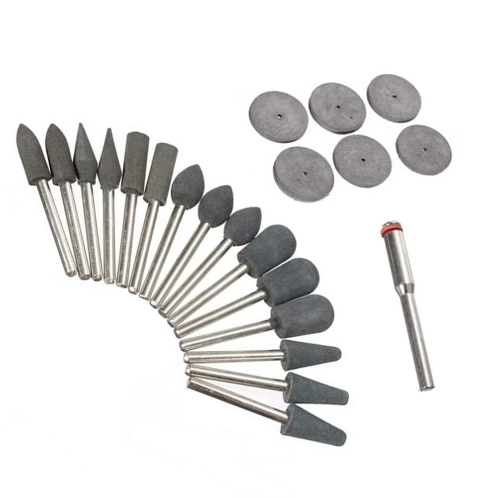 

Резиновая шлифовальная головка, набор шлифовальных дисков, шлифовальные инструменты для камня, полировка стекла, металла, электрические вращающиеся инструменты