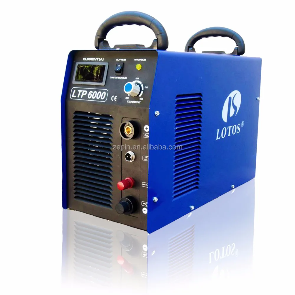 Lotos LTP6000 60Amps Lotos Portable Plasma Cutter With All Accessories Manuel Metal Cutting Machine Price