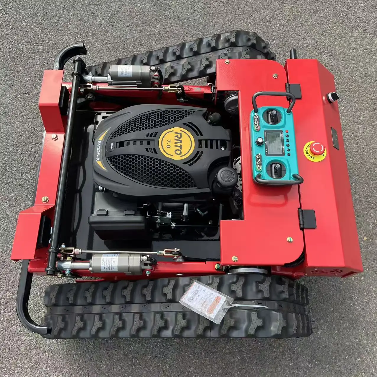 Upgraded Industrial  Remote-Control  Lawn Mower  Automatic Agricultural  Rubber  Track EPA/Euro 5 Compliant 500mm Cutting Width