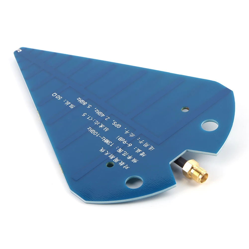 Antenna periodica mini log da 1300 MHz-10 GHz Guadagno 6-9 dB Antenna RF direzionale log-periodica a banda ultra larga per la misurazione a banda larga
