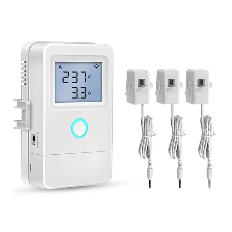 

Интеллектуальный счетчик энергии CJSD-Tuya с Wi-Fi, ЖК-дисплеем и удаленным управлением в реальном времени