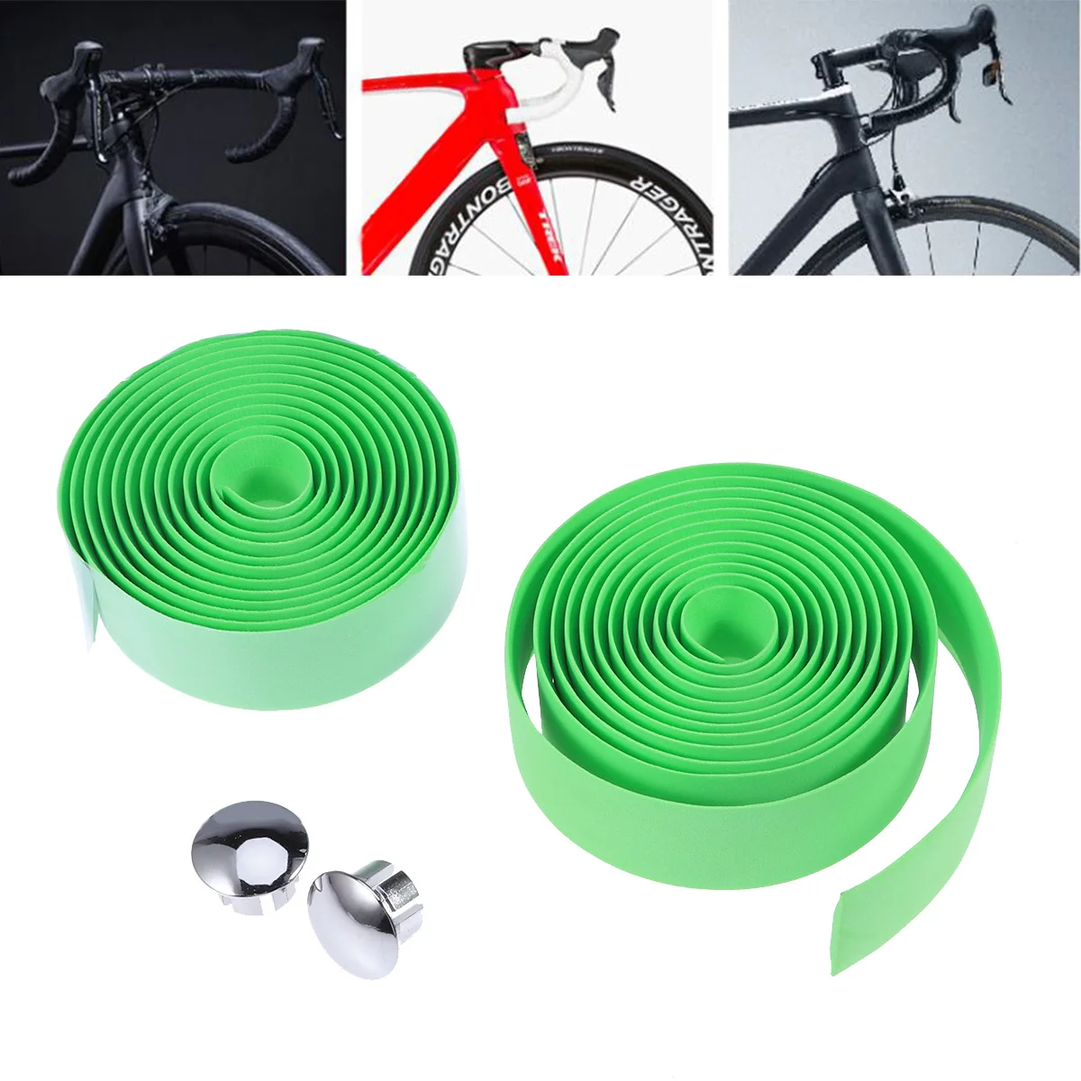

Non slip Belt Handlebar Tape Bike Sweat resistant Strips Cushioned Grip Durable Protective Foaming Material Anti sweat Mountain