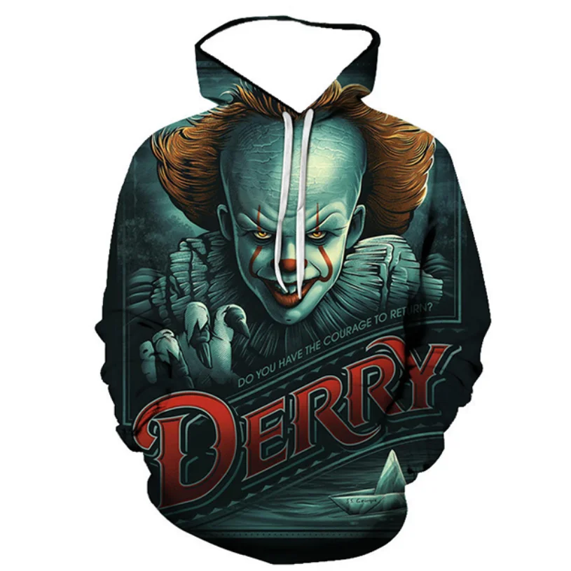 

Halloween Men's and Women's Long Sleeved Hooded Sweatshirts, Outdoor Sports Training Tops, Daily Pullovers, Holiday Gifts