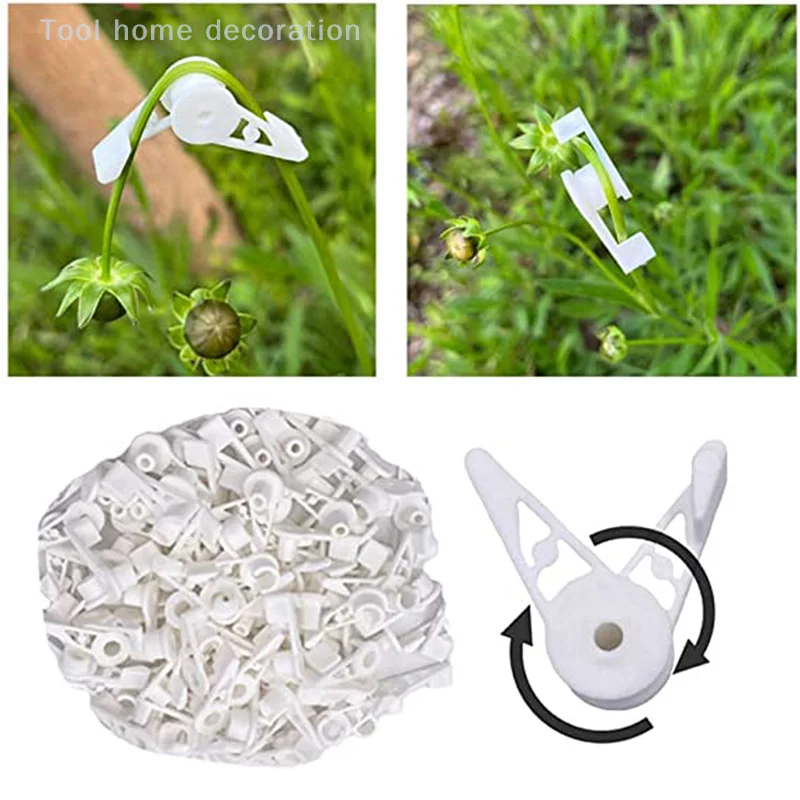 10PCS Plant Branches Bender Training Clips Stem Trainer Clips 360 Degree Adjustable Planter Holder For Low Stress Training Tool