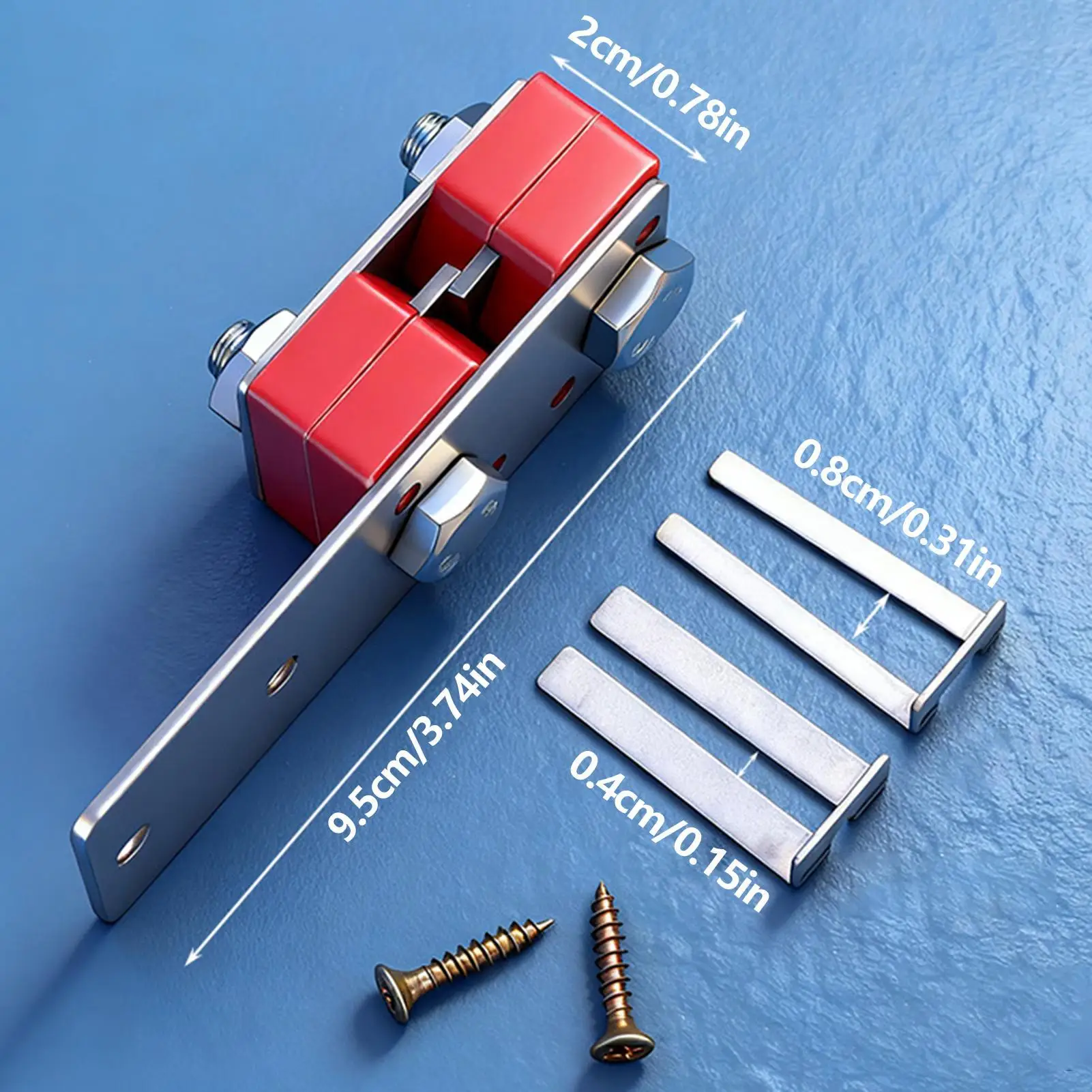 أداة ربط ربط فولاذية شديدة التحمل - فتاحة يدوية وقاطعة للتغليف وصناديق كرتون التعبئة والحزمة والحواف المعدنية #6