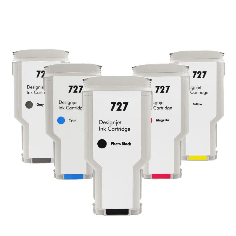 For HP 727 Compatible Ink Cartridge For HP 727 HP727 Designjet T920 T1500 T2500 T930 T1530 T2530 inkjet Printer