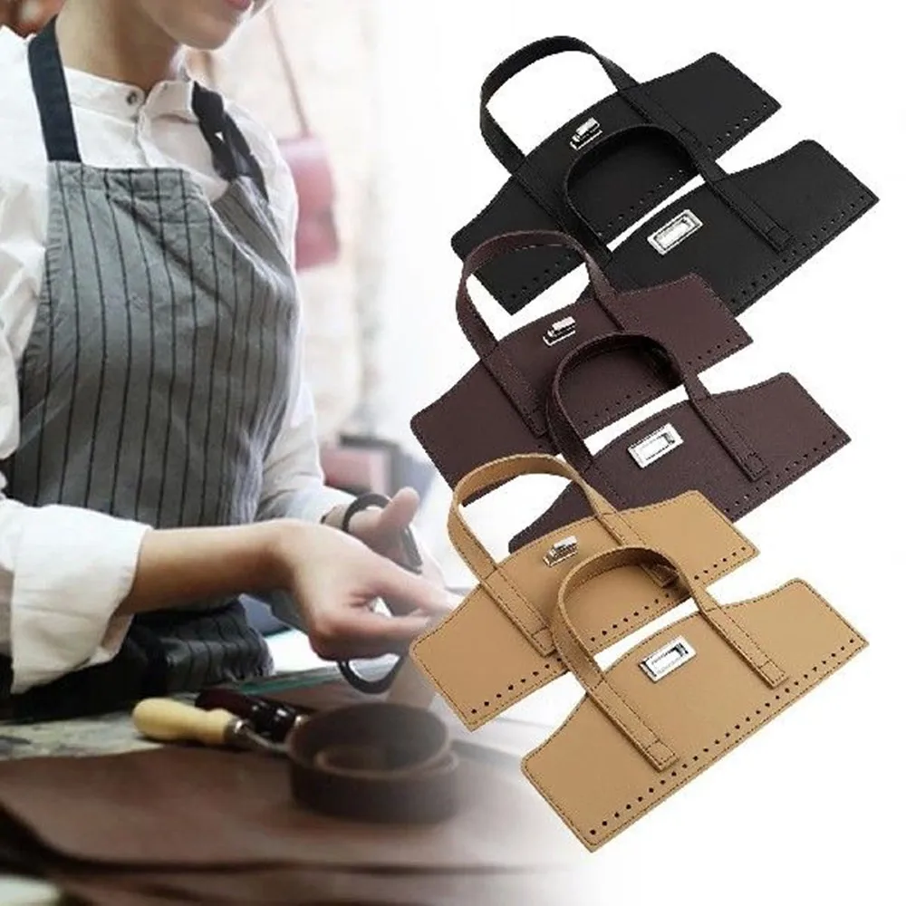 Leather Women\'s Handle Handbag Accessory Homemade Bag DIY Bag Parts Accessories Bag DIY Handmade Bags Replacement Semi-finished