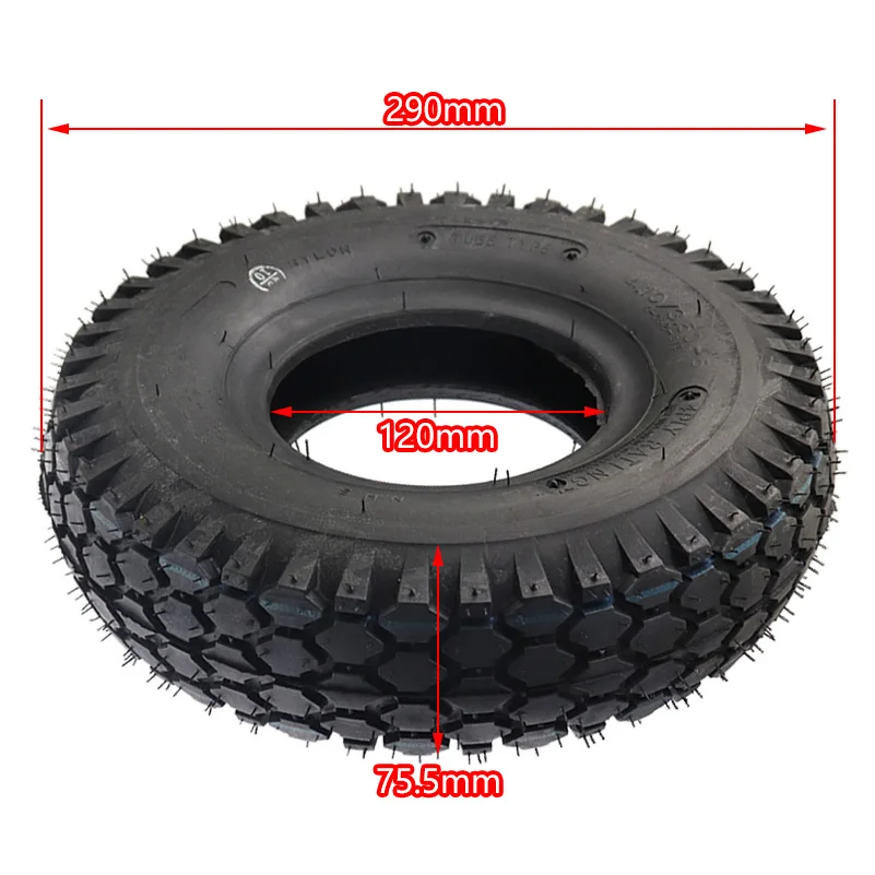 12 inch 4.10/3.50-5 out tire and inner  fits for e-Bike Electric Scooter Mini Motorcycle Wheel rubber tyre