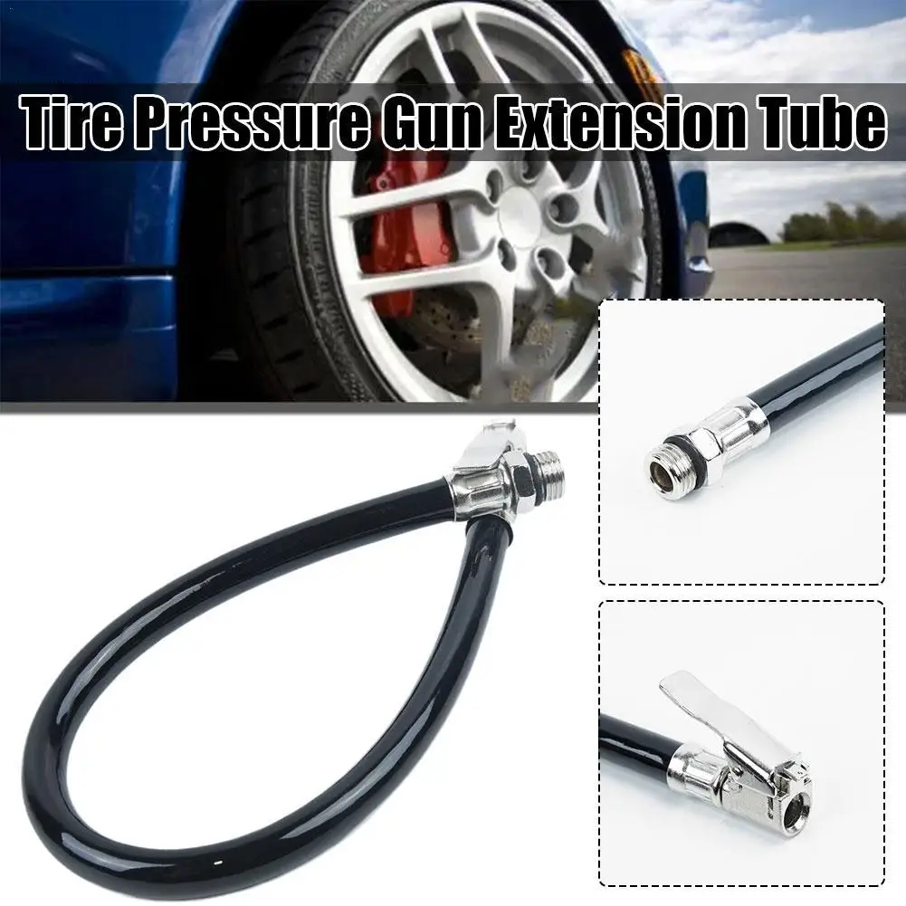 Car Tire Inflator Hose Portable Tire Inflation Extension Tube Tyre Air Compressor Pipe Car Motorcycle accessories