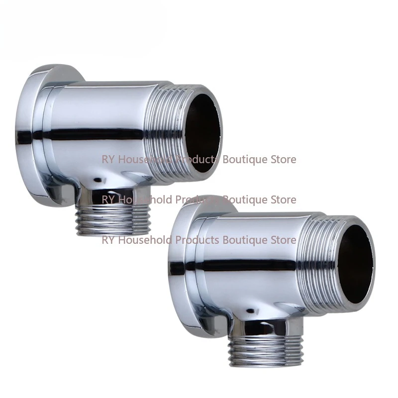 All-copper Shower Faucet Surface-mounted To Concealed Fixed Seat Foot Adapter Interface Mixing Valve Base Accessories