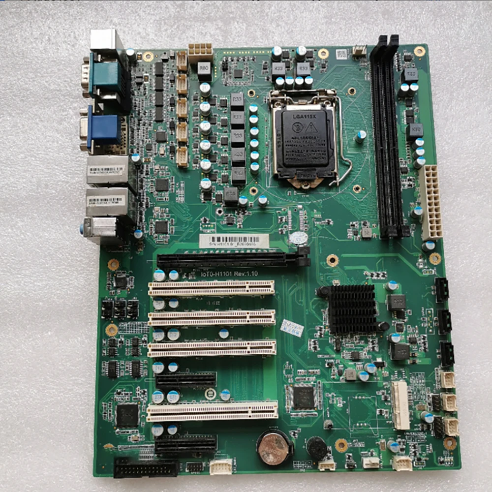 IOTO-H1101 On Rev1.10 1151 Pin Industrial Control Motherboard With Dual Network Ports