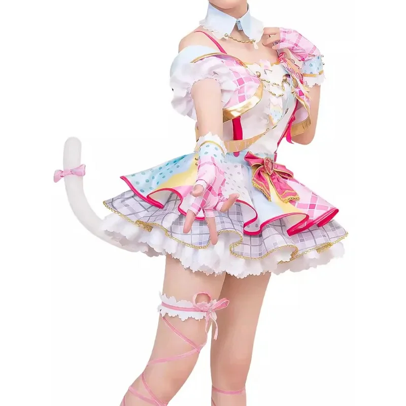 COS-HoHo Anime Lovelive! Idol Awakening Minami Kotori Tojo Nozomi Aqours All Members Lovely Cosplay Costume Party Outfit Women