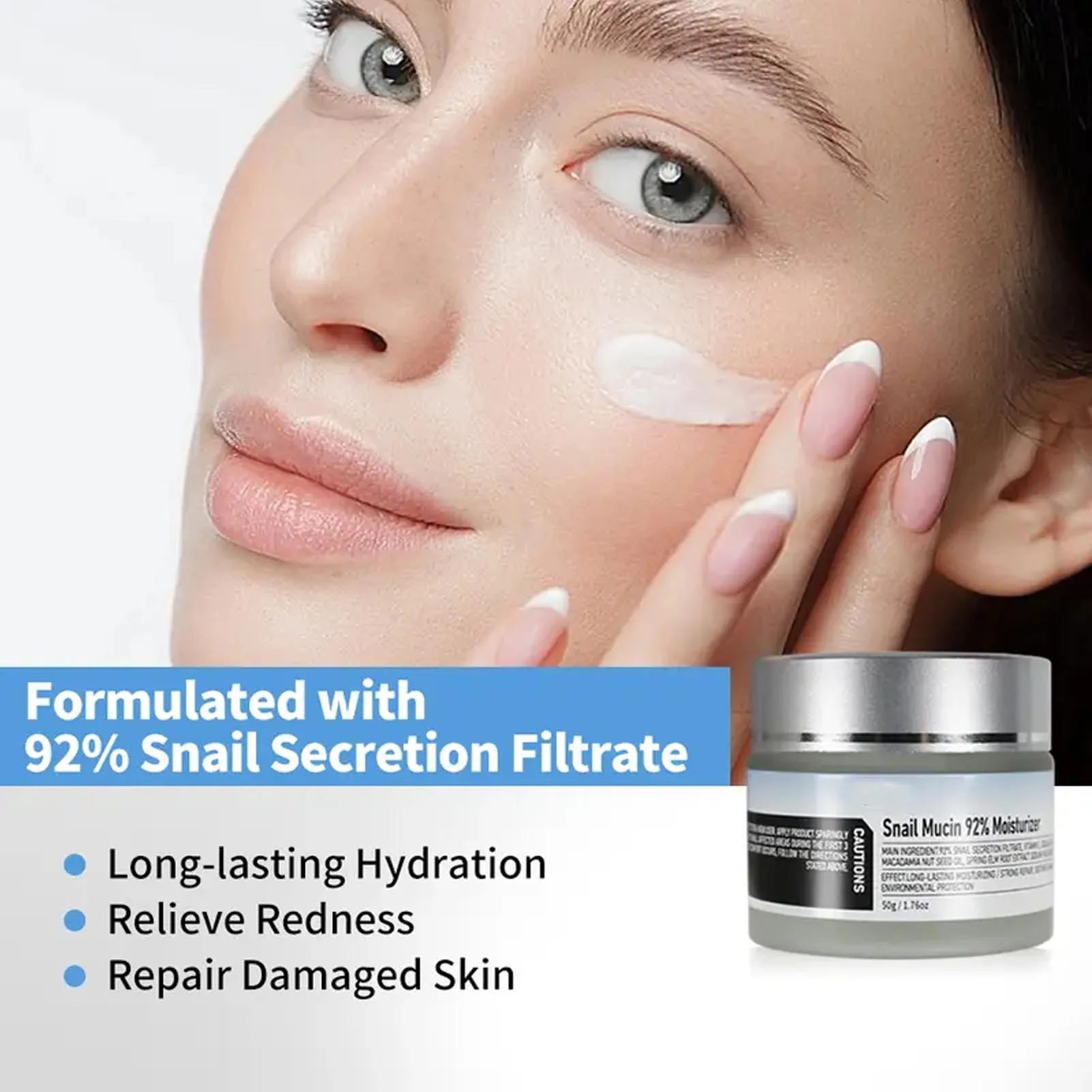 

Facial Moisturizer Cream Moisturizer Face Cream Facial Moisturizer Skincare Gentle Face Moisturizer Cream for Dry Sensitive Skin