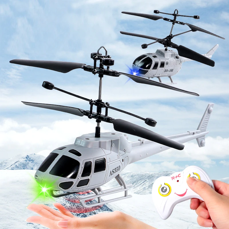 RC Helicopter With USB Charger Remote Control Toy Fighter Floating Micro Indoor Outdoor Children's Toy RC  Aircraf YK03