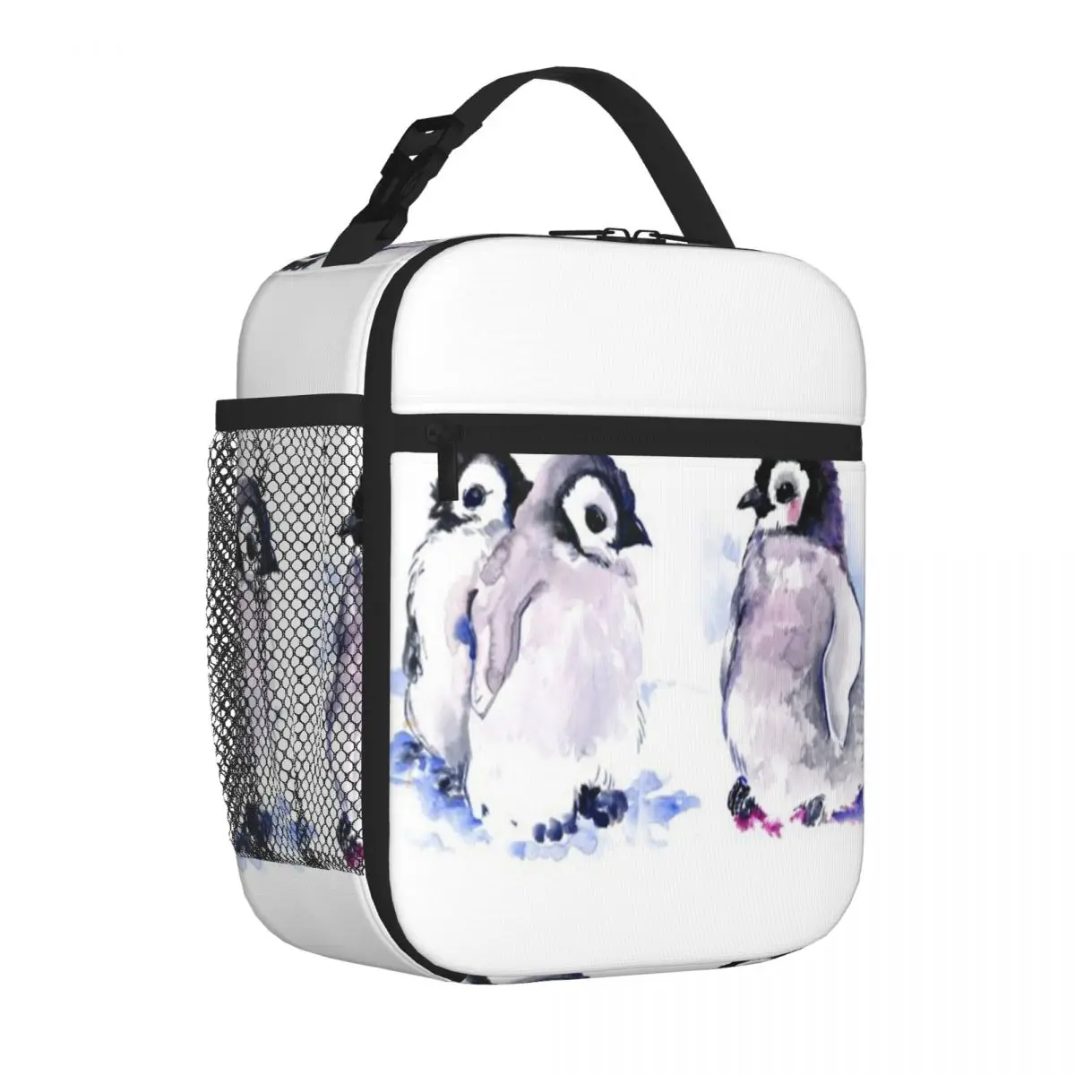 Hot Sale Penguins Preppy Lunch Bag Outdoor Barbecue Small Lunch Bag