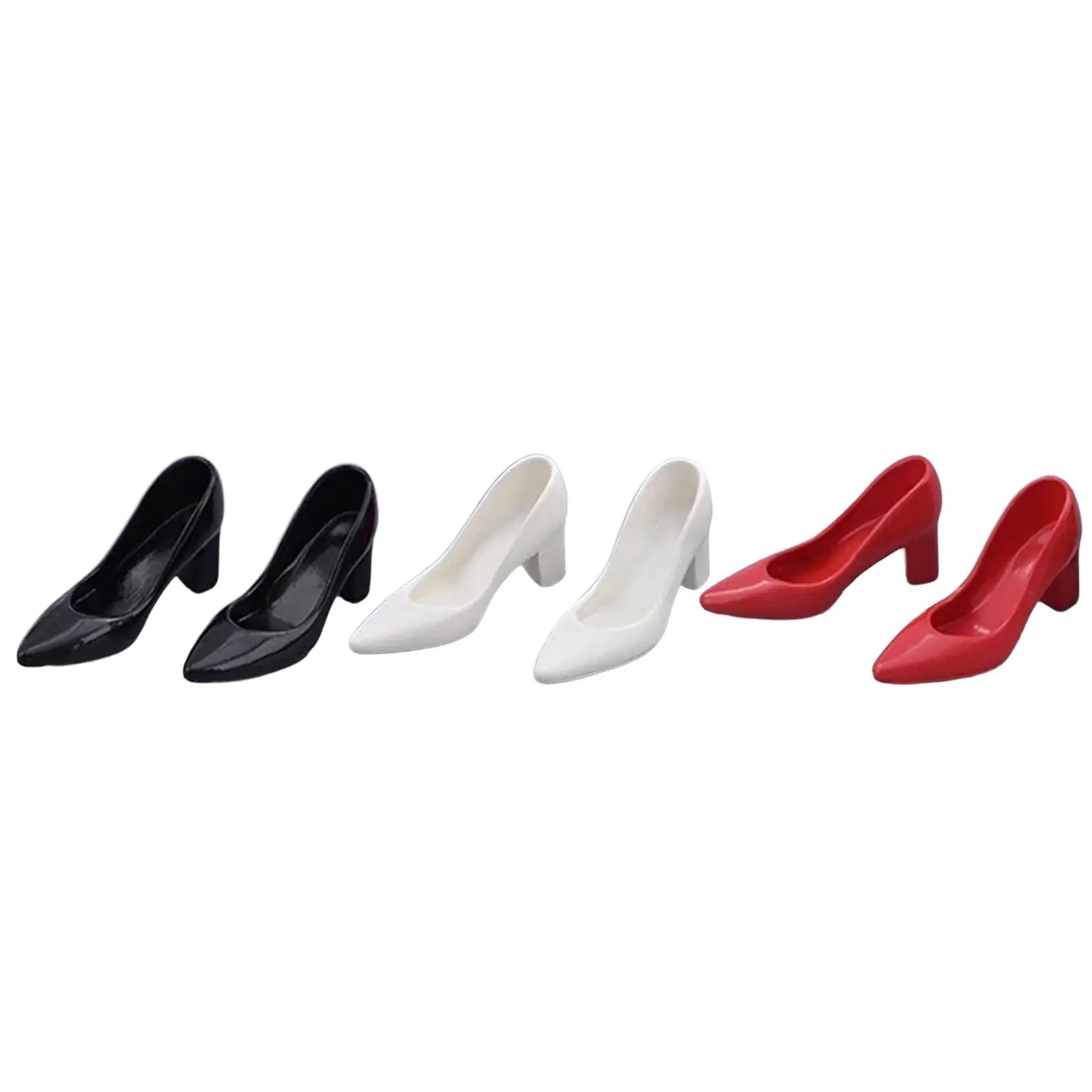 1/6 schaal BJD pop schoenen creatieve miniatuur voor 12" vrouwelijke actiefiguur