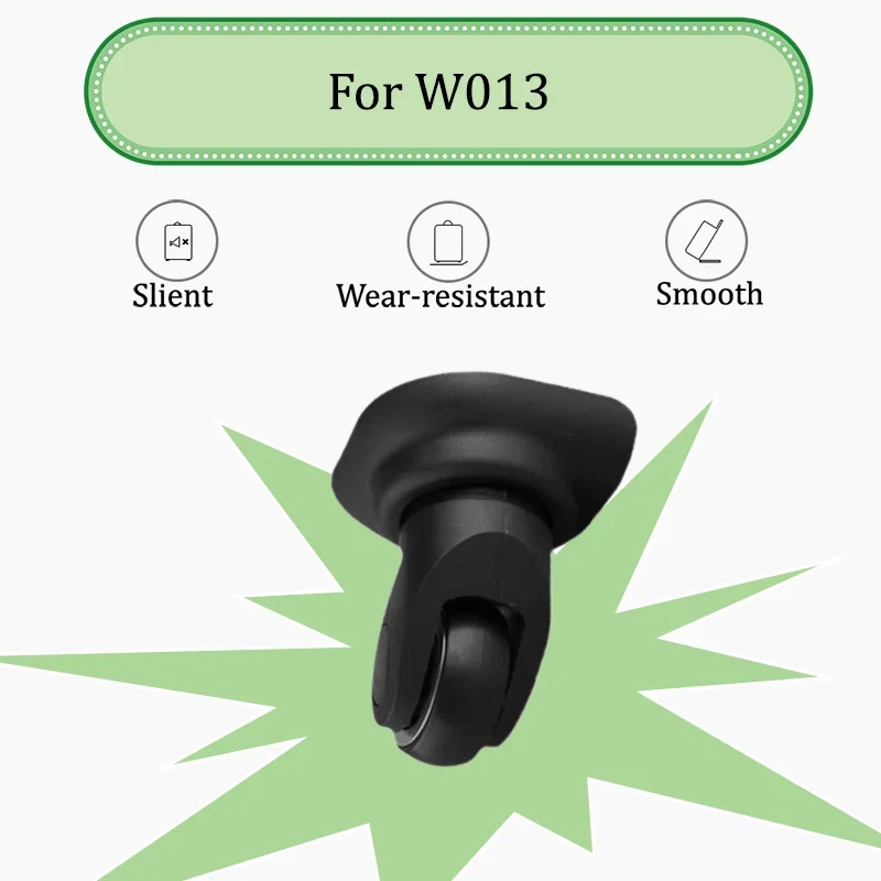 

For W013 Luggage Silent Wheel Upgrade Kit — Smooth-Rolling Replacement Set Noiseless Durable Rubber