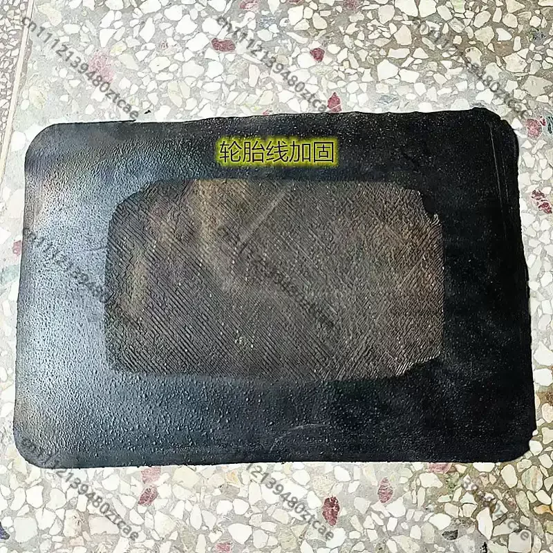 Steel Wire Reinforced Tire Repair Patch Bias Outer Tire Cushion Reinforcing Pad For Truck Vacuum Tire Maintenance