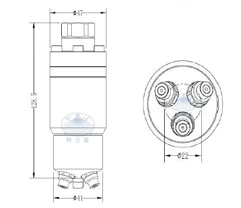 100 Bar Self-rotating Nozzle, High Pressure Cleaning Head For Cleaning Of Dustbin, Trash Can, Car