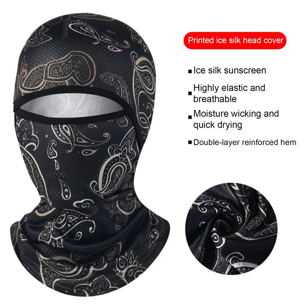 

Riding Face Protector Useful Windproof Washable Stretchy UV Protection Face Guard Neck Cover Cycling Supplies