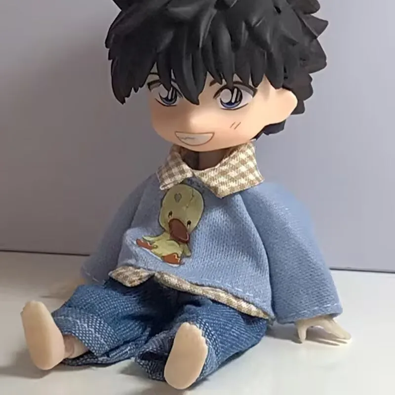 ملابس أطفال BJD مكونة من 8 نقاط، يمكن للطفل 16-17 سم ارتداء مجموعة سويت شيرت كاجوال، ملابس دمية ob11 على الطراز الكوري