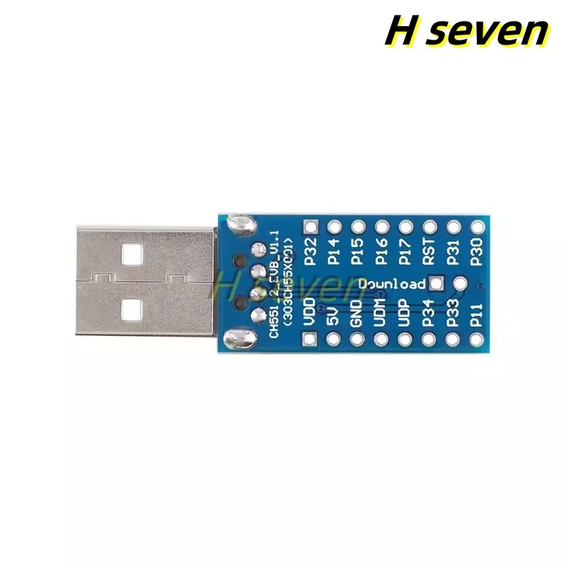 Chip Development Core Board, Módulo microcomputador, Comunicação USB, 51 Single-Chip, CH552