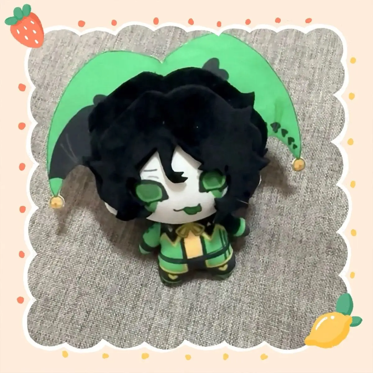 

Плюшевые фигурки аниме-персонажей «Клоун из цирка» 10 см, милые косплей-игрушки, плюшевые куклы, подвески, брелоки, подарок на день рождения и Рождество