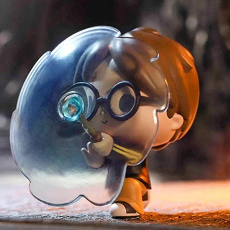 100% Original Harry Potter novela mágica accesorios del mundo mágico serie Caja ciega juguetes Anime figura de acción Caixa Caja sorpresa