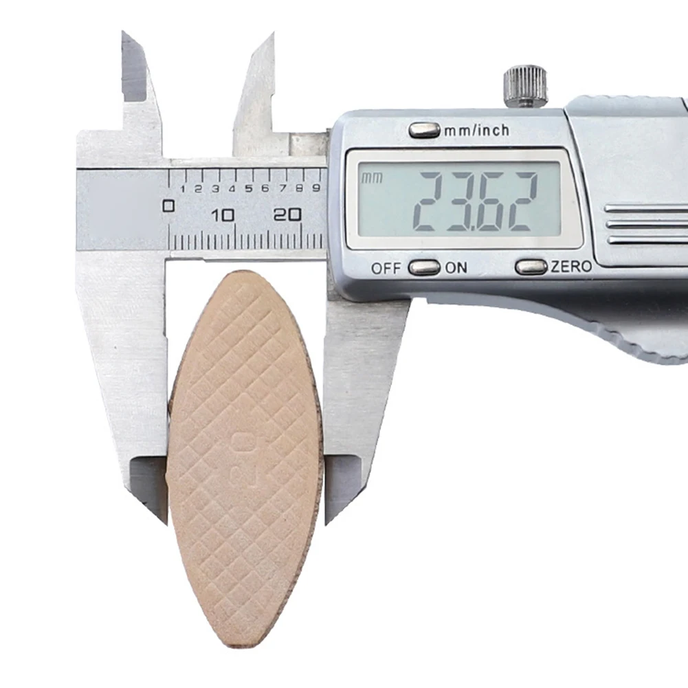 

100pcs Woodworking Biscuit Jointer No. 0#/10#/20# Wood Joining Biscuits Tenon Pieces for Wood Joining Woodworking Crafting